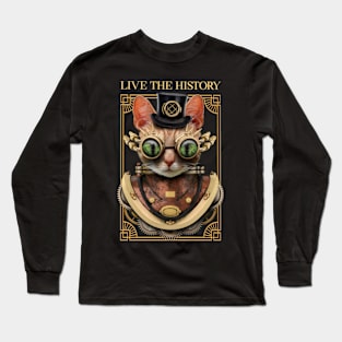 Cats live the history Long Sleeve T-Shirt